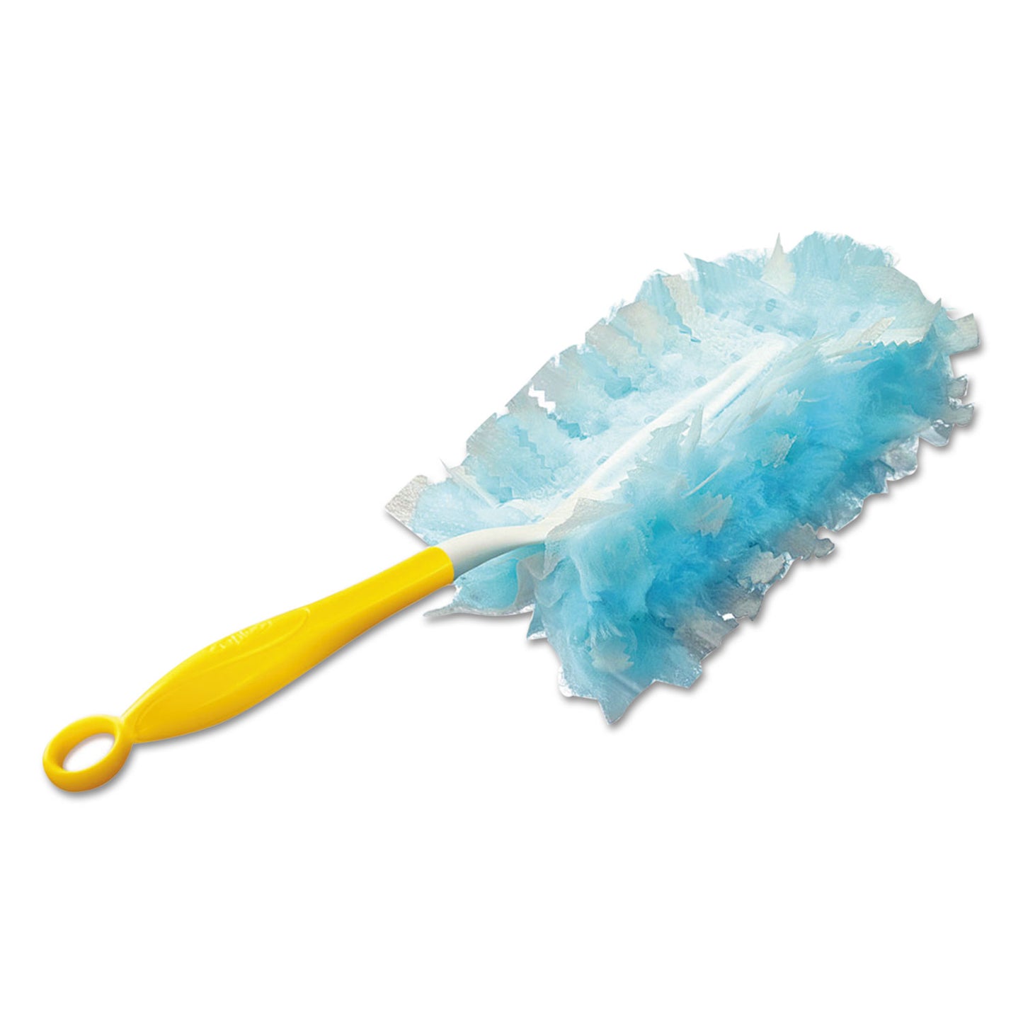 Swiffer Dusters Starter Kit, Dust Lock Fiber, 6" Handle, Blue/Yellow, 6/Carton (11804CT)