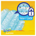 Swiffer Dusters Starter Kit, Dust Lock Fiber, 6" Handle, Blue/Yellow (11804KT)