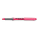 BIC Brite Liner Grip Pocket Highlighter, Assorted Ink Colors, Chisel Tip, Assorted Barrel Colors, 5/Set (GBLP51ASST)