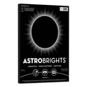 Astrobrights Color Cardstock, 65 lb Cover Weight, 8.5 x 11, Eclipse Black, 100/Pack (2202401)
