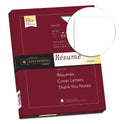 Southworth 100% Cotton Resume Paper, 95 Bright, 32 lb Bond Weight, 8.5 x 11, White, 100/Pack (RD18CF)