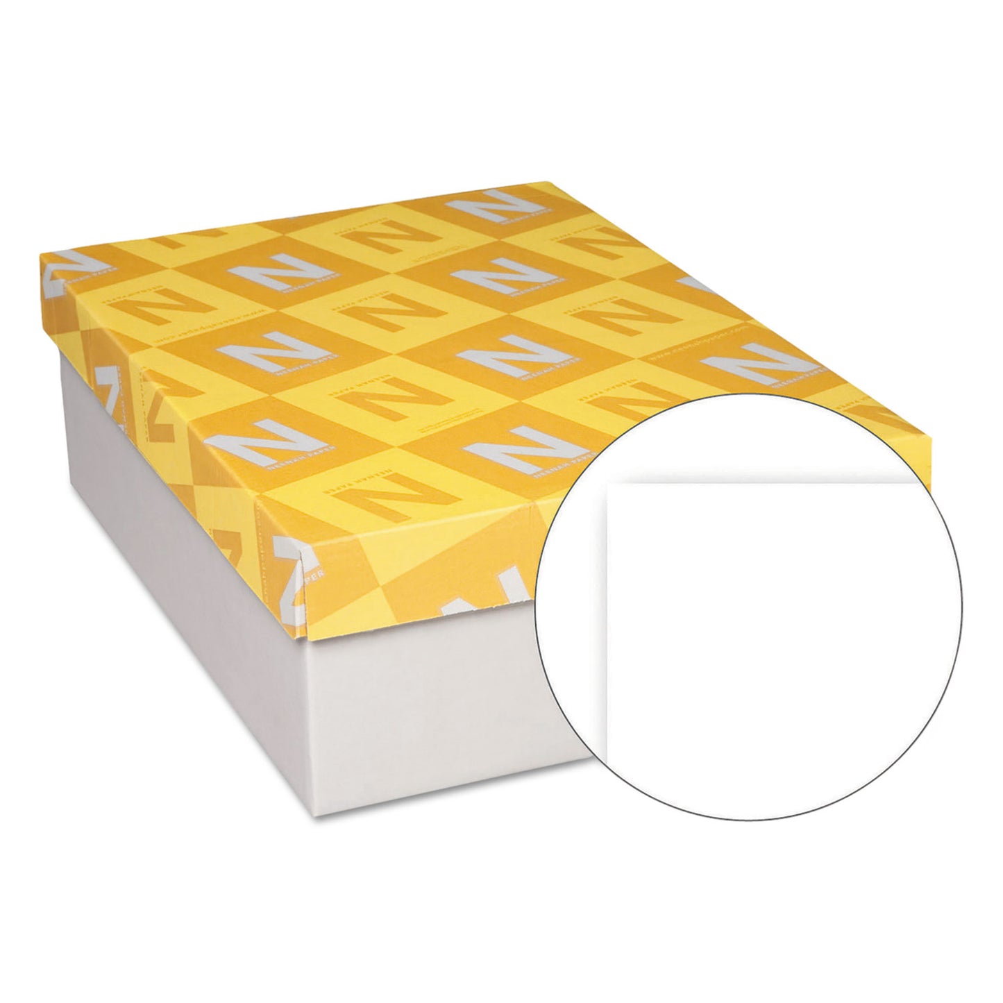 Neenah Paper CLASSIC CREST #10 Envelope, Commercial Flap, Gummed Closure, 4.13 x 9.5, Avon Brilliant White, 500/Box (6553000)