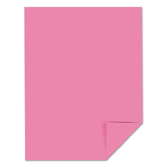 Astrobrights Color Paper, 24 lb Bond Weight, 8.5 x 11, Pulsar Pink, 500/Ream (21031)