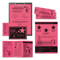 Astrobrights Color Cardstock, 65 lb Cover Weight, 8.5 x 11, Plasma Pink, 250/Pack (22129)