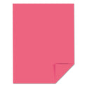 Astrobrights Color Cardstock, 65 lb Cover Weight, 8.5 x 11, Plasma Pink, 250/Pack (22129)