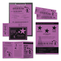 Astrobrights Color Cardstock, 65 lb Cover Weight, 8.5 x 11, Planetary Purple, 250/Pack (22871)