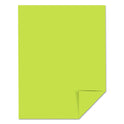 Astrobrights Color Cardstock, 65 lb Cover Weight, 8.5 x 11, Vulcan Green, 250/Pack (21869)