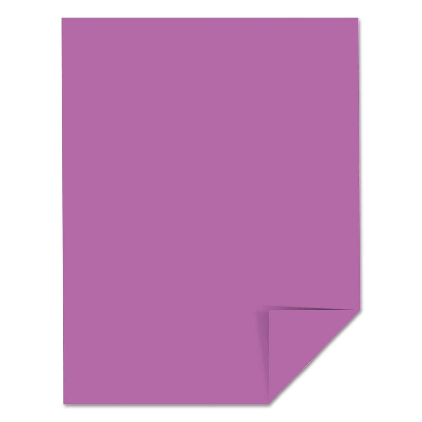 Astrobrights Color Cardstock, 65 lb Cover Weight, 8.5 x 11, Planetary Purple, 250/Pack (22871)