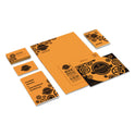 Astrobrights Color Cardstock, 65 lb Cover Weight, 8.5 x 11, Cosmic Orange, 250/Pack (22851)