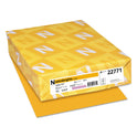 Astrobrights Color Cardstock, 65 lb Cover Weight, 8.5 x 11, Galaxy Gold, 250/Pack (22771)