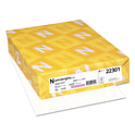 Astrobrights Color Paper, 24 lb Bond Weight, 8.5 x 11, Stardust White, 500 Sheets/Ream (22301)