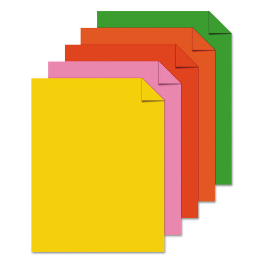 Astrobrights Color Cardstock -"Vintage" Assortment, 65 lb Cover Weight, 8.5 x 11, Assorted, 250/Pack (21003)