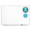 Quartet Matrix Magnetic Boards, 23 x 16, White Surface, Silver Aluminum Frame (M2316)