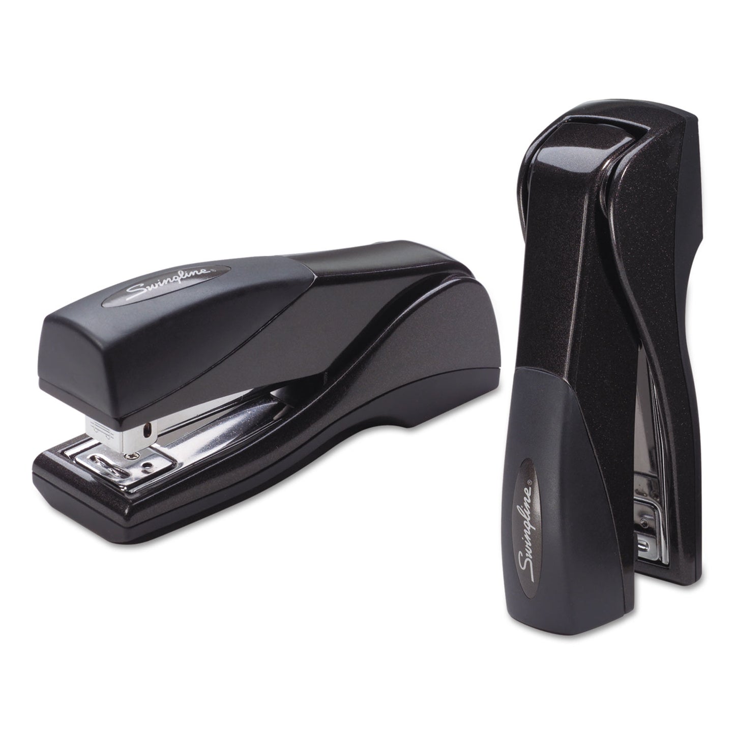 Swingline Optima Grip Compact Stapler, 25-Sheet Capacity, Graphite (87815)