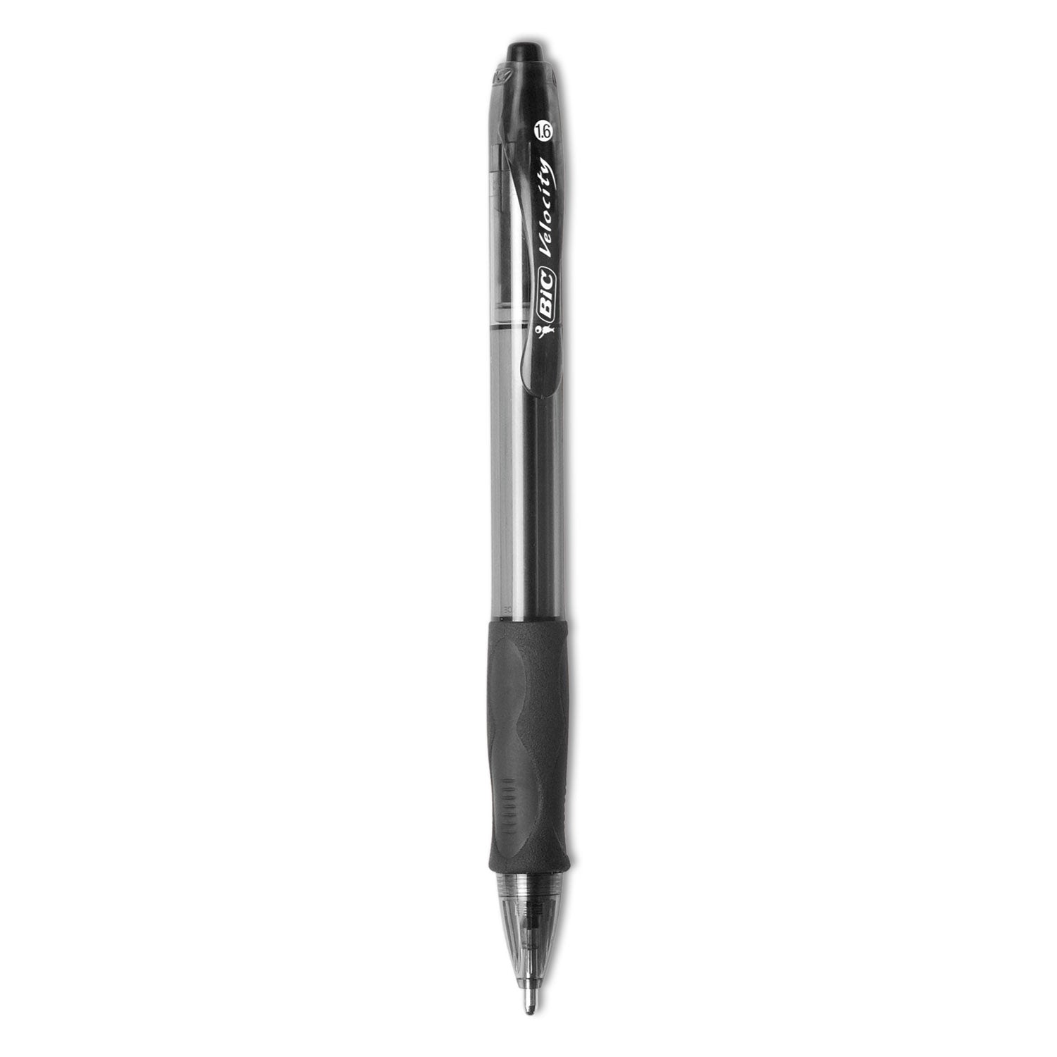 BIC GLIDE Bold Ballpoint Pen Value Pack, Retractable, Bold 1.6 mm, Black Ink, Smoke Barrel, 36/Pack (VLGB361BK)