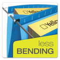 Pendaflex SureHook Hanging Folders, Letter Size, 1/5-Cut Tabs, Blue, 20/Box (615215BLU)