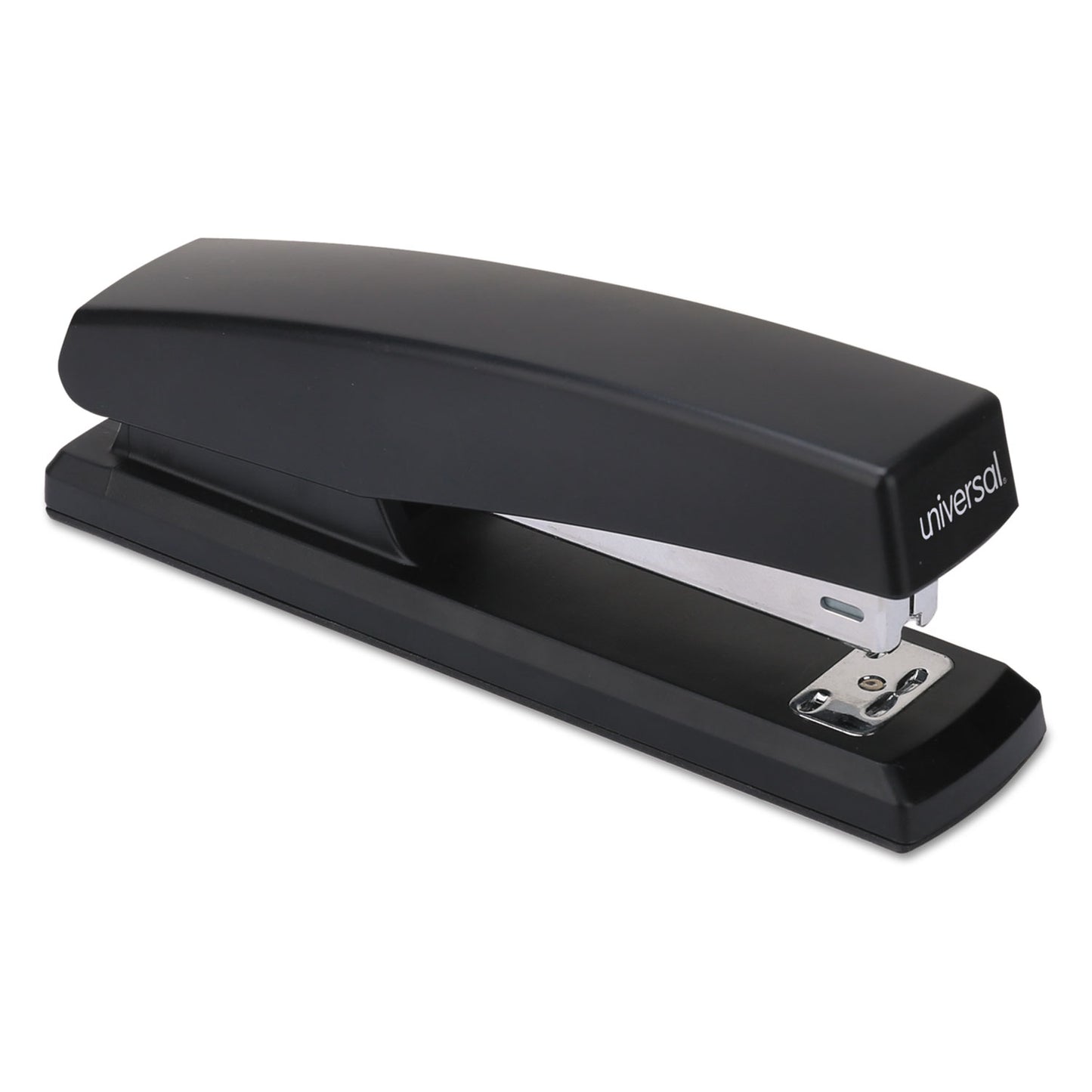 Universal Economy Full-Strip Stapler, 20-Sheet Capacity, Black (43118)