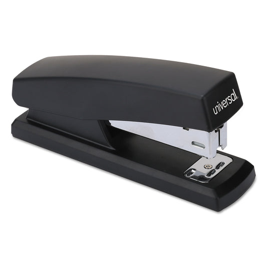 Universal Half-Strip Stapler, 20-Sheet Capacity, Black (43119)