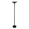 Alera Torchier Floor Lamp, 12.5w x 12.5d x 72h, Matte Black (LMPF52B)