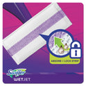 Swiffer WetJet System Refill Cloths, 11.3" x 5.4", White, 24/Box, 4/Carton (08443CT)