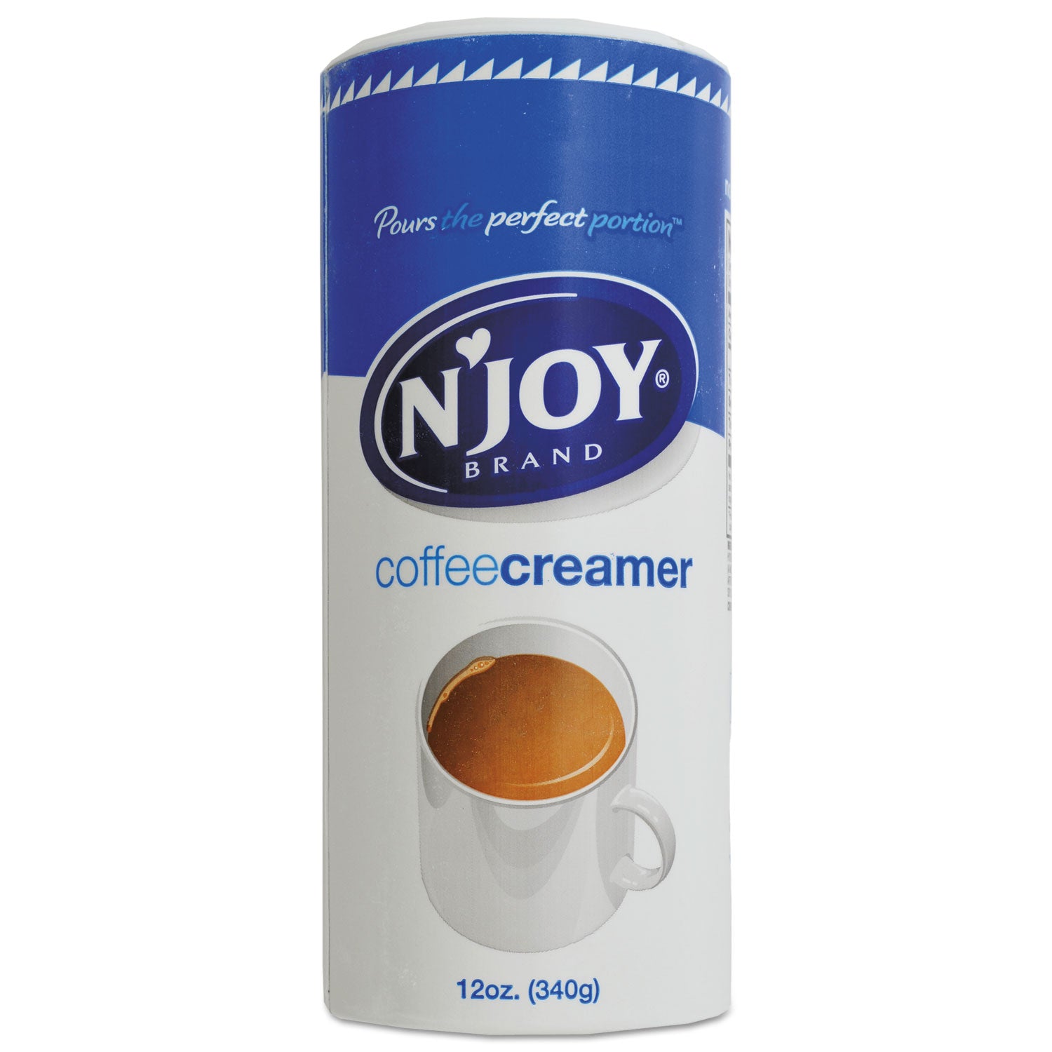 N'Joy Non-Dairy Coffee Creamer, Original, 12 oz Canister (90780)