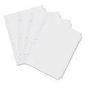 Universal Self-Tab Index Dividers, 5-Tab, 11 x 8.5, White, 36 Sets (20835)