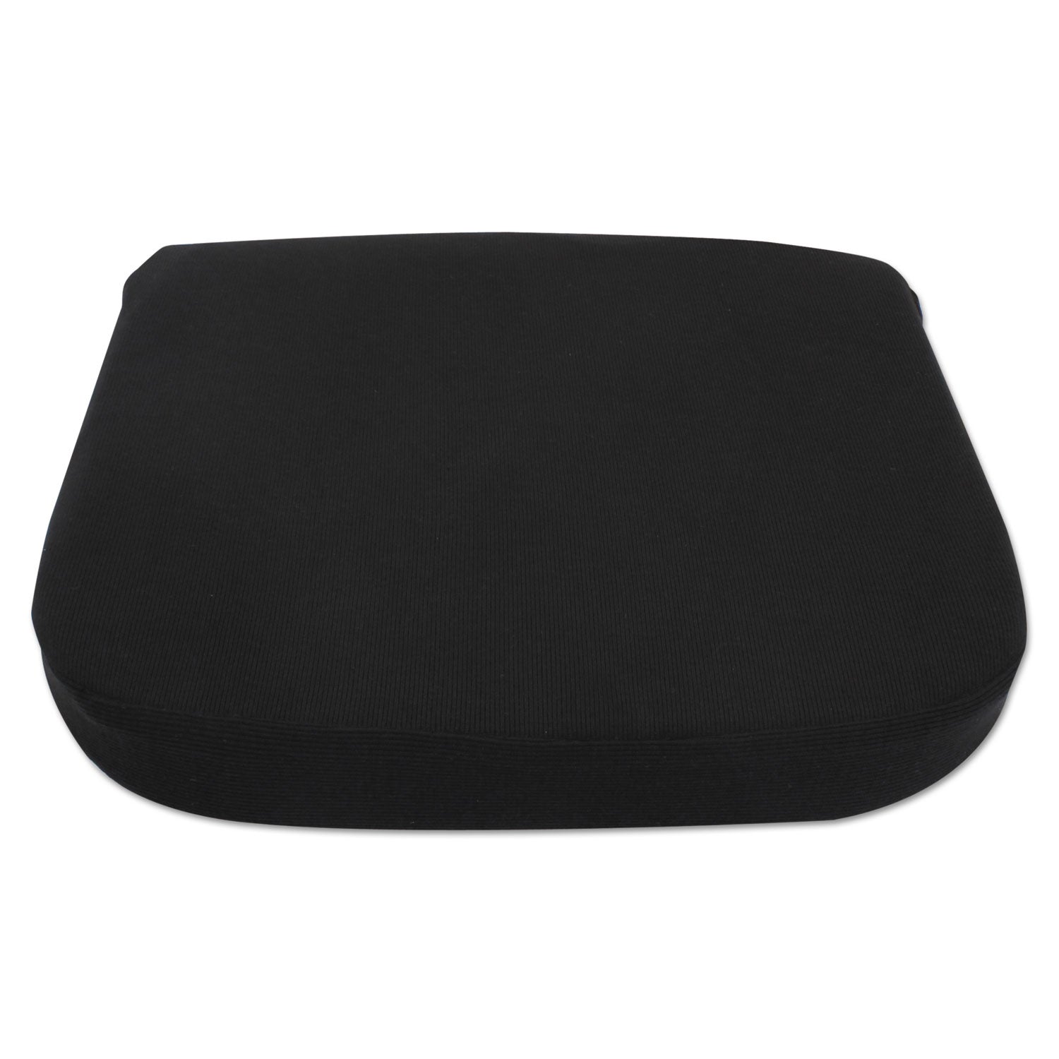 Alera Cooling Gel Memory Foam Seat Cushion, Fabric Cover with Non-Slip Under-Cushion Surface, 16.5 x 15.75 x 2.75, Black (CGC511)