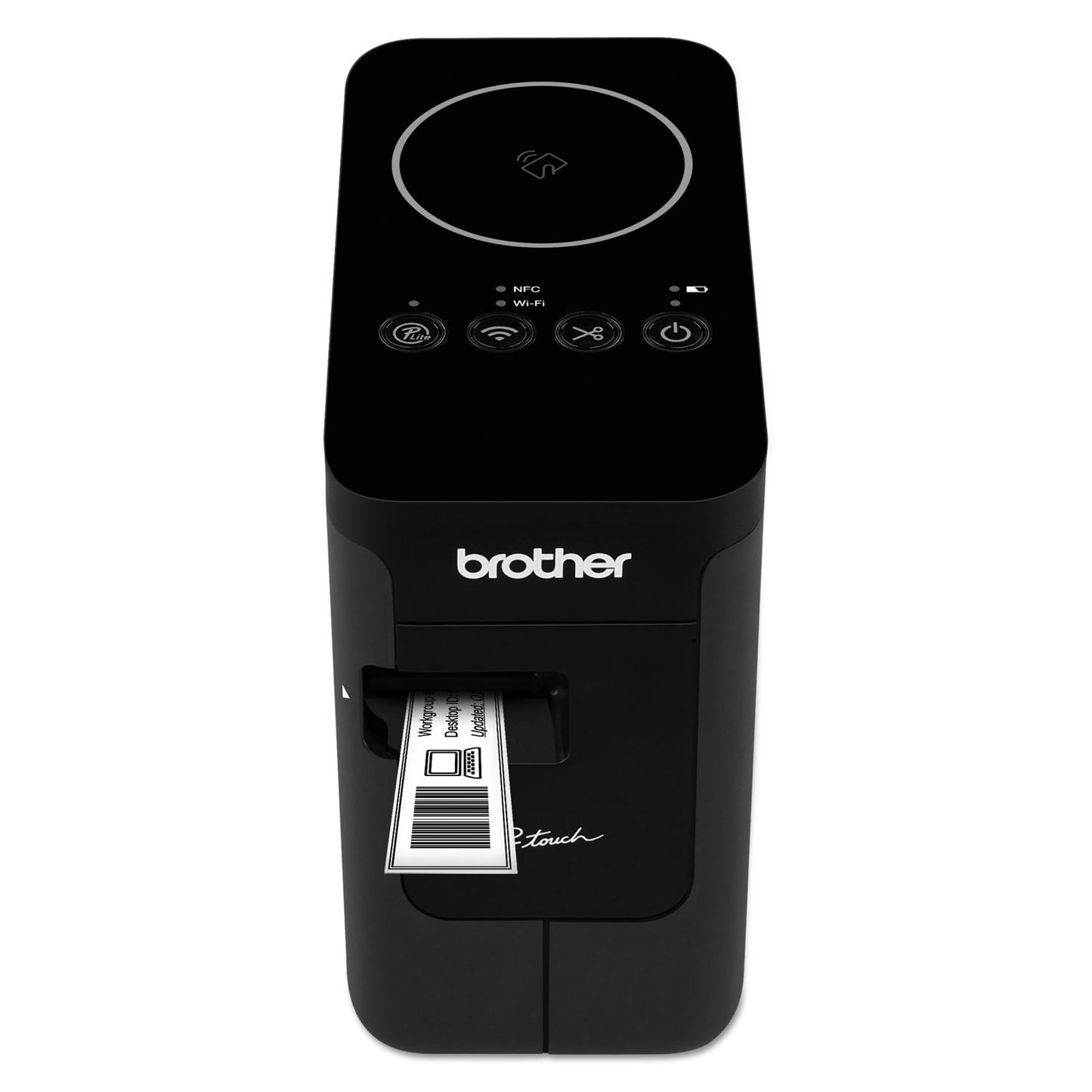 Brother PT-P750W Compact Label Maker with Wireless Enabled Printing, 30 mm/s Print Speed, 6 x 3.12 x 5.62