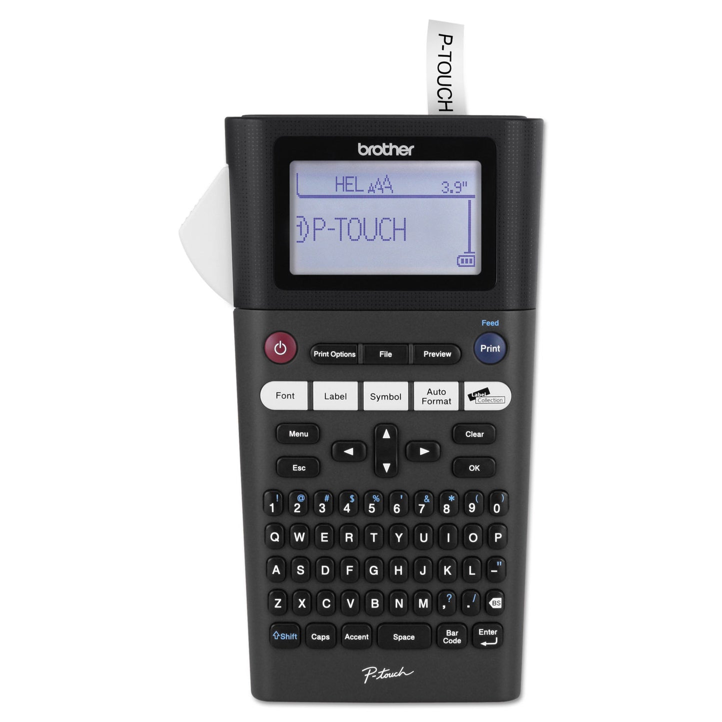 Brother PT-H300 Take-It-Anywhere Labeler with One-Touch Formatting, 5 Lines, 5.25 x 8.5 x 2.63