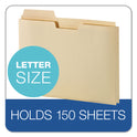 Pendaflex File Folder Pocket, 0.75" Expansion, Letter Size, Manila, 10/Pack (FP153L10)