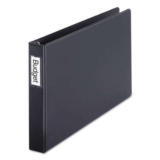 Cardinal Premier Easy Open 11 x 17 Locking Slant-D Ring Binder, 3 Rings, 1.5" Capacity, 11 x 17, Black (12122)