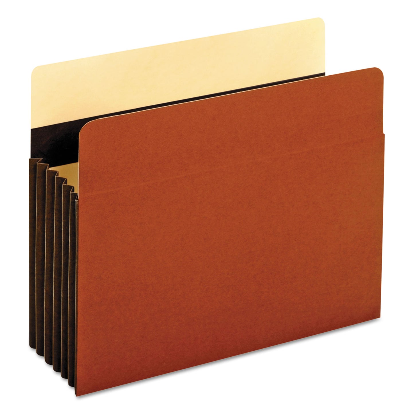 Pendaflex Heavy-Duty File Pockets, 5.25" Expansion, Letter Size, Redrope, 10/Box (C1534GHD)