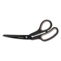 Universal Industrial Carbon Blade Scissors, 8" Long, 3.5" Cut Length, Crane-Style Black/Gray Handle (92022)