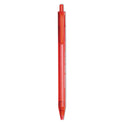 Paper Mate InkJoy 100 RT Ballpoint Pen, Retractable, Medium 1 mm, Red Ink, Translucent Red Barrel, Dozen (1951252)