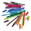 Paper Mate InkJoy 100 Ballpoint Pen, Stick, Medium 1 mm, Eight Assorted Ink and Barrel Colors, 8/Pack (1945932)