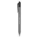 Paper Mate InkJoy 100 RT Ballpoint Pen, Retractable, Medium 1 mm, Black Ink, Smoke/Black Barrel, 20/Pack (1951395)