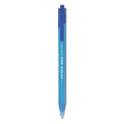 Paper Mate InkJoy 100 RT Ballpoint Pen, Retractable, Medium 1 mm, Blue Ink, Translucent Blue Barrel, Dozen (1951253)