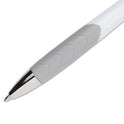 Paper Mate InkJoy 700 RT Ballpoint Pen, Retractable, Medium 1 mm, Blue Ink, White/Gray Barrel, Dozen (1951346)