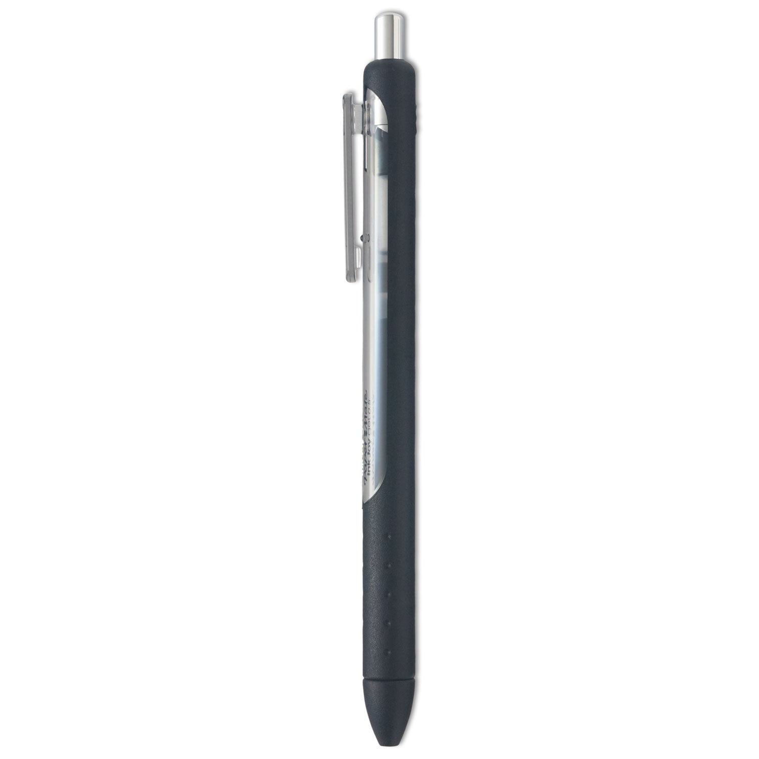 Paper Mate InkJoy Gel Pen, Retractable, Fine 0.5 mm, Black Ink, Black Barrel, Dozen (1951720)