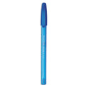 Paper Mate InkJoy 100 Ballpoint Pen, Stick, Medium 1 mm, Blue Ink, Translucent Blue Barrel, Dozen (1951256)