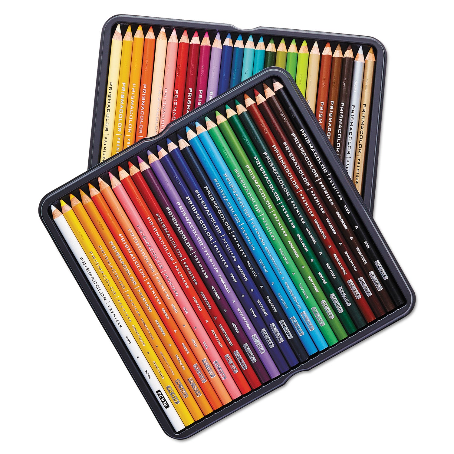 Prismacolor Premier Colored Pencil, 3 mm, 2B, Assorted Lead and Barrel Colors, 48/Set (3598THT)