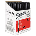 Sharpie Fine Tip Permanent Marker Value Pack, Fine Bullet Tip, Black, 36/Pack (1884739)