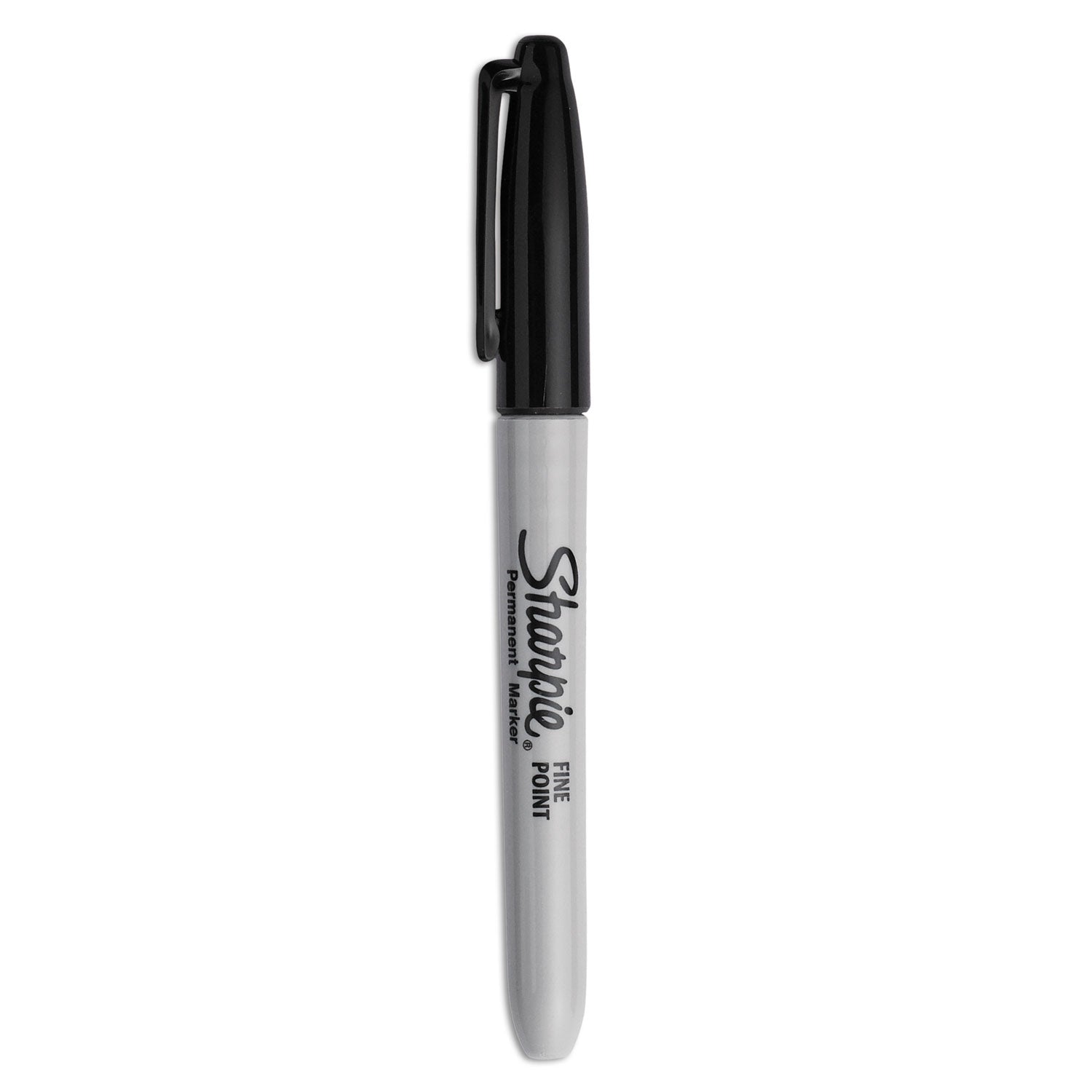 Sharpie Fine Tip Permanent Marker, Fine Bullet Tip, Black, 5/Pack (30665PP)