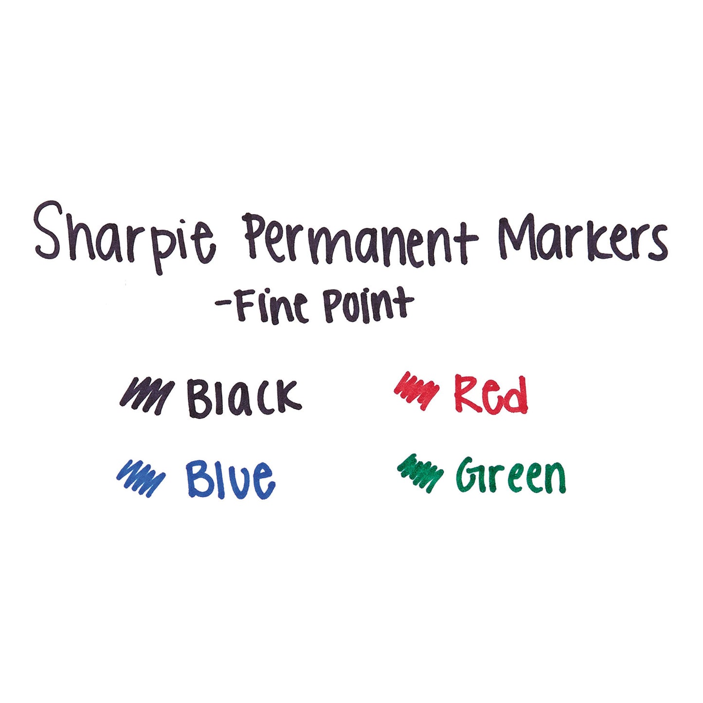 Sharpie Fine Tip Permanent Marker, Fine Bullet Tip, Red, Dozen (30002B)