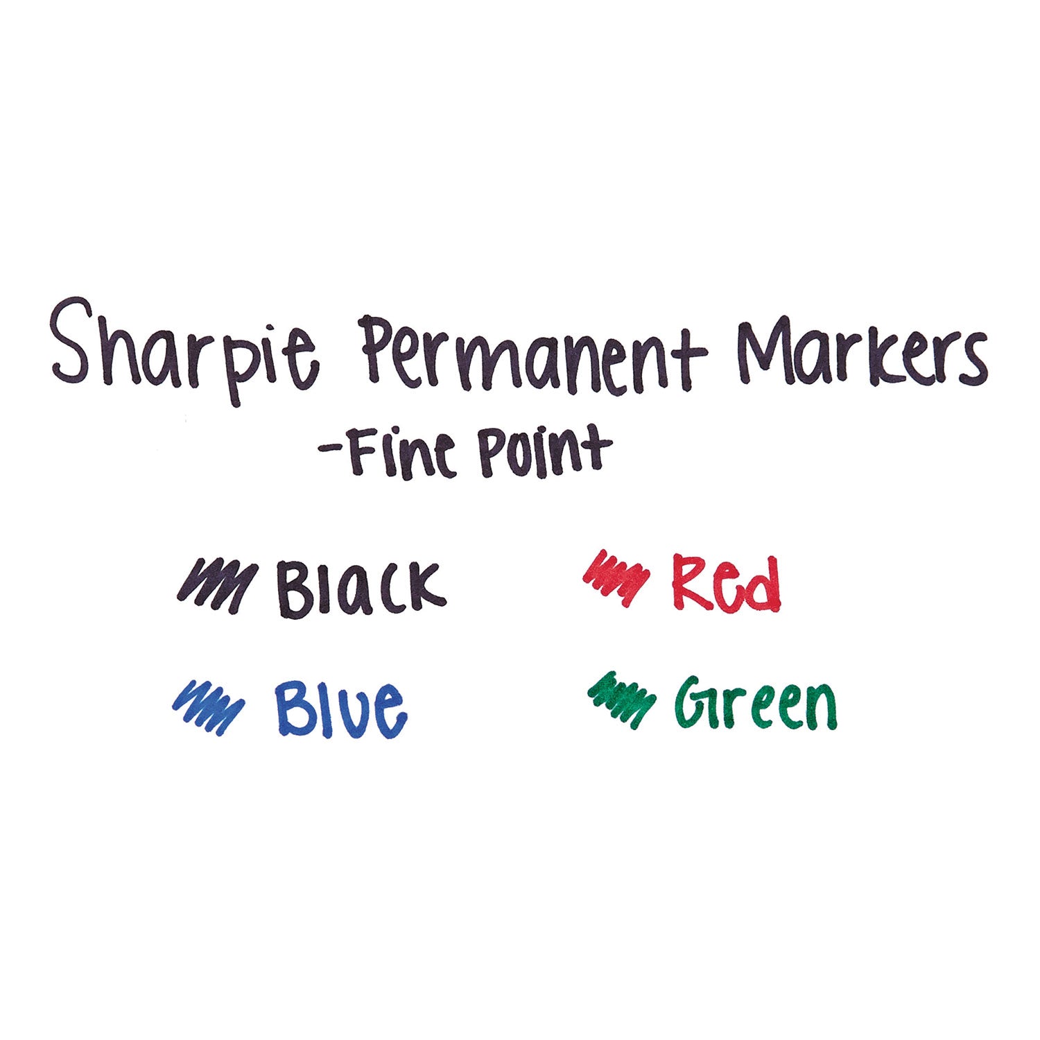 Sharpie Fine Tip Permanent Marker, Fine Bullet Tip, Red, Dozen (30002B)