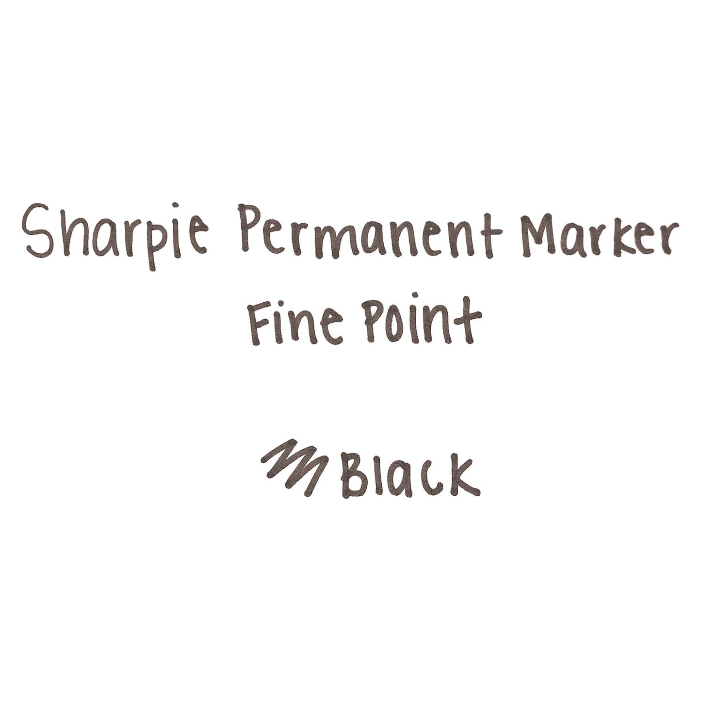 Sharpie Fine Tip Permanent Marker, Fine Bullet Tip, Black, 5/Pack (30665PP)