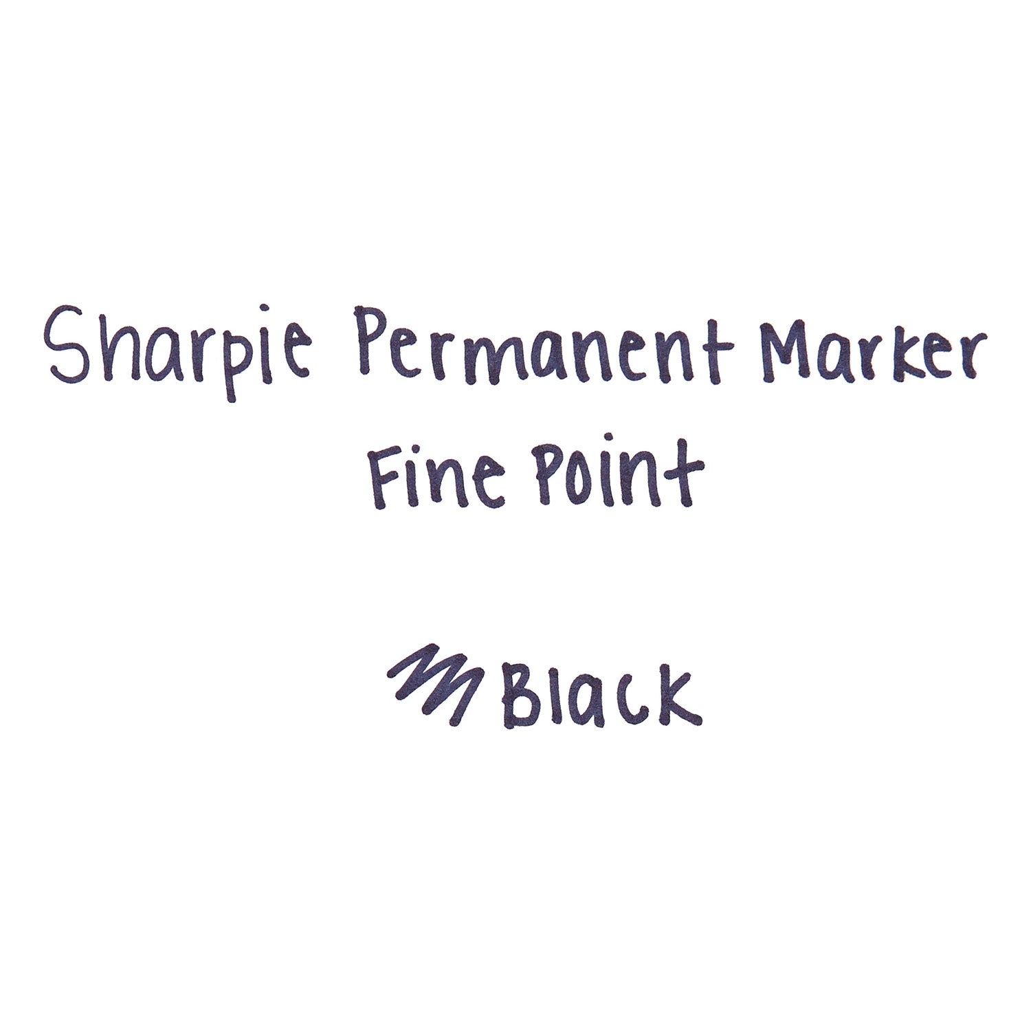 Sharpie Fine Tip Permanent Marker Value Pack, Fine Bullet Tip, Black, 36/Pack (1884739)