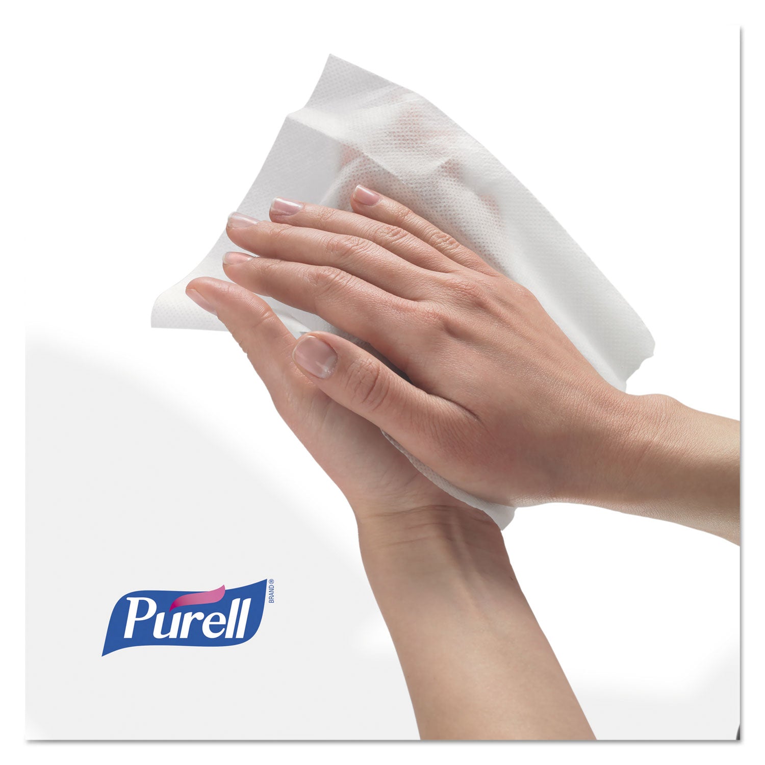 PURELL Premoistened Hand Sanitizing Wipes, Cloth, 5.75 x 7, Fresh Citrus, White, 100/Canister (911112EA)