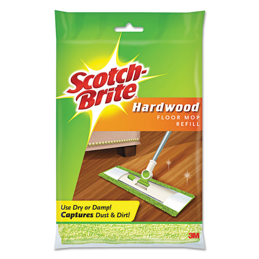 Scotch-Brite Hardwood Floor Mop Refill, Microfiber (M005R)