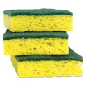 Scotch-Brite Heavy-Duty Scrub Sponge, 4.5 x 2.7, 0.6" Thick, Yellow/Green, 3/Pack (HD3)